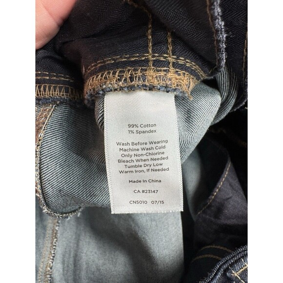 Talbots Flawless Five Pocket Curvy Jeans Womens 18 Straight Leg High Rise Denim - Picture 4 of 9